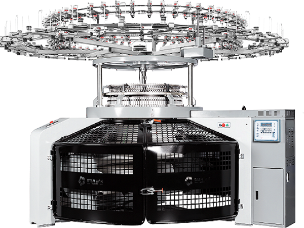 Open width single jersey circular knitting machine
