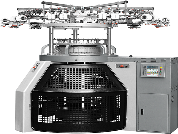Body size circular knitting machine
